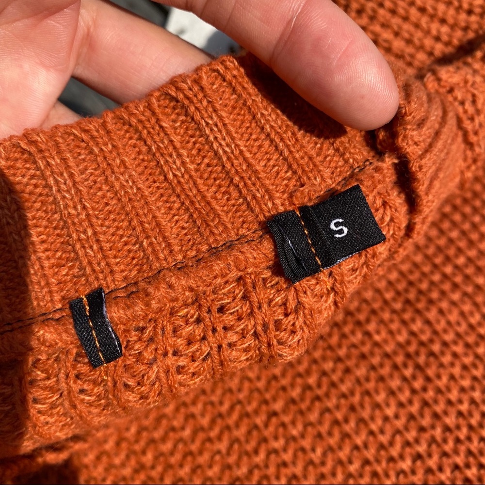 🍁 RUST KNIT SWEATER DRESS! - Picture 8 of 16